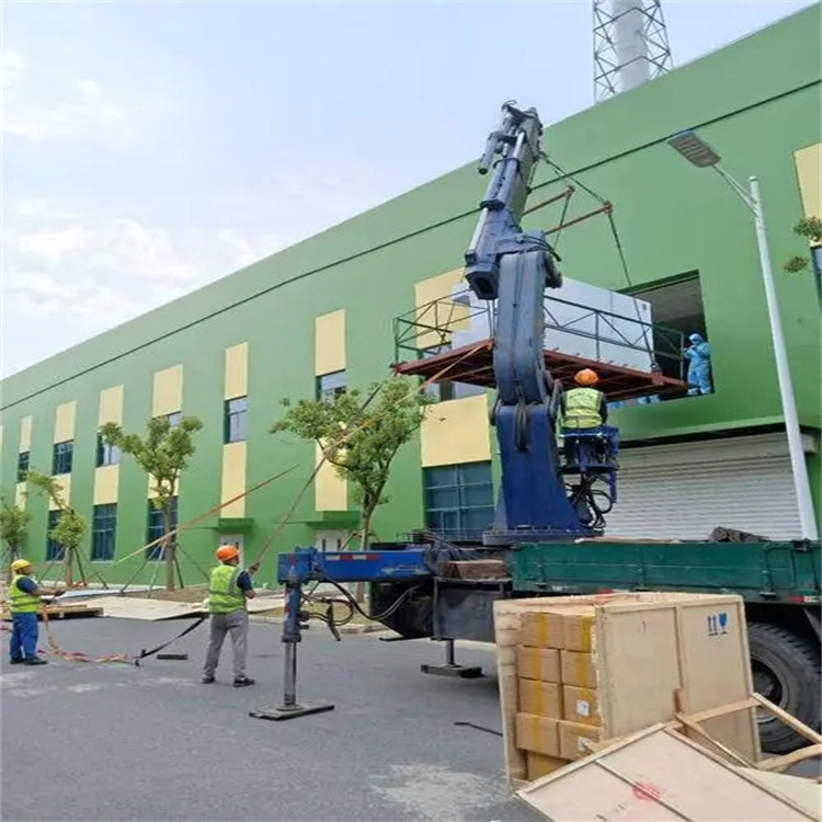 平桂大件吊装上楼